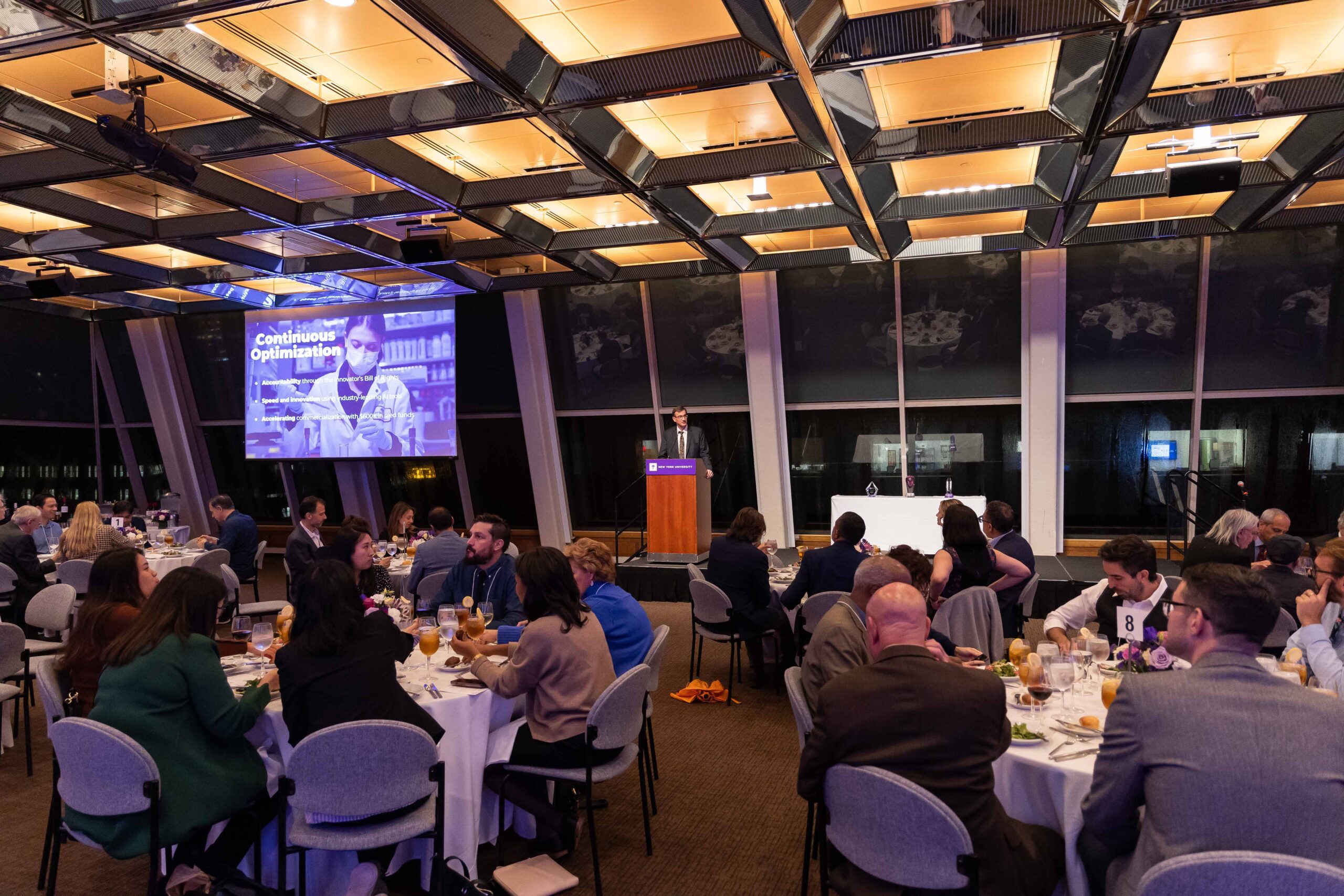 NYU Hosts Inaugural Innovators' Dinner to Celebrate and Promote
